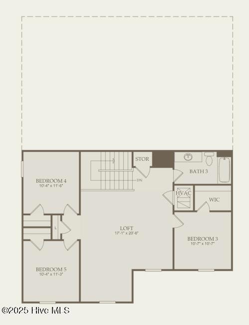 Starling Floorplan Upstairs