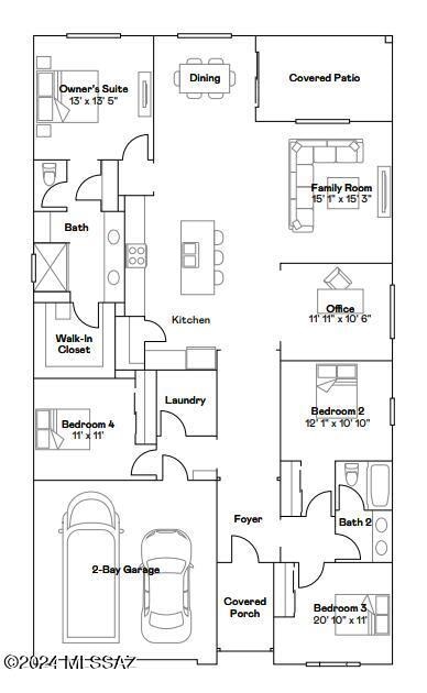 Pima D Floorplan