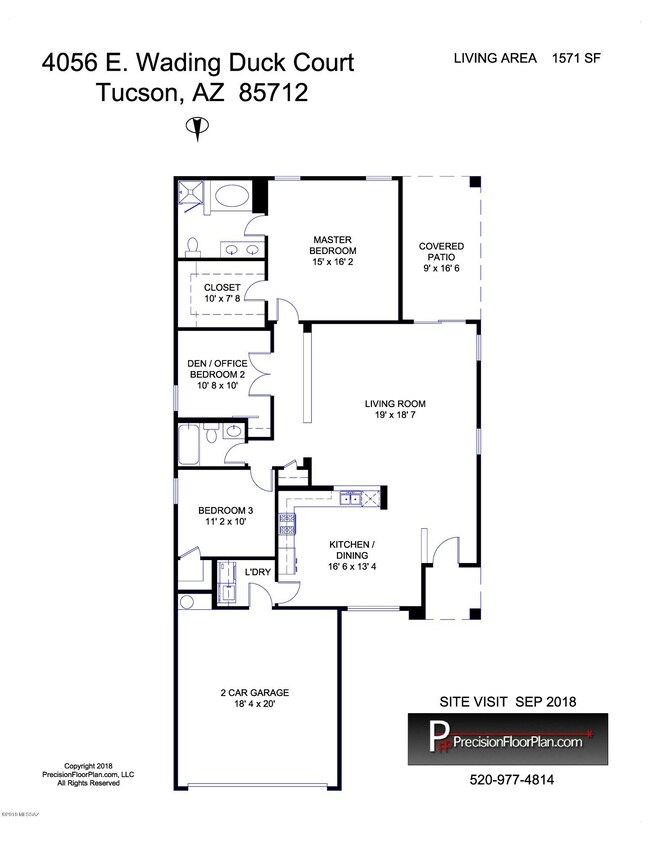 1571 sq ft Floor plan