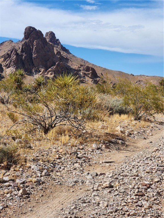 View of mountain feature
Looking North