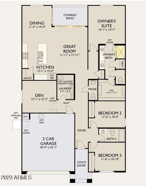Venture- Lot 134- Floor plan