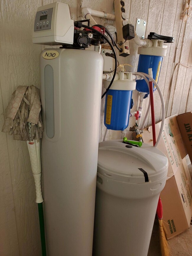 Water filter and softener