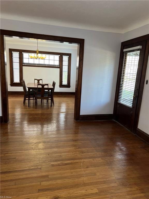 Entrance to living room