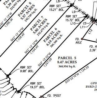 Plat of Survey Parcel 6
