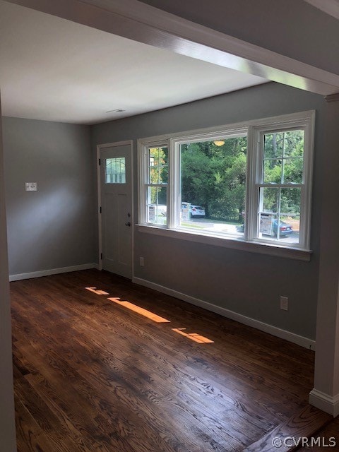 Living room is open to the dining room