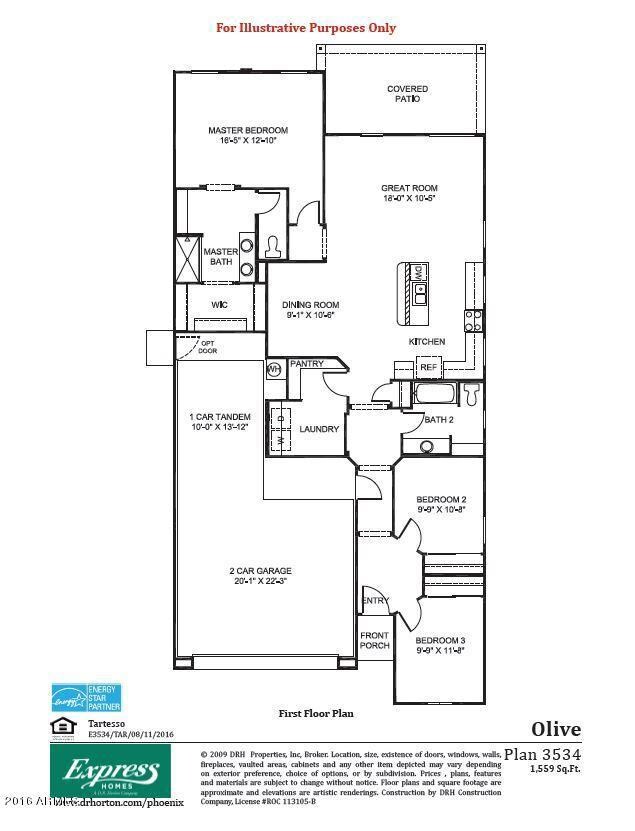 TARTESSO OLIVE FLOOR PLAN