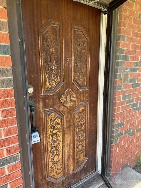 View of exterior entry