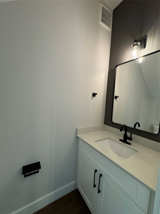 Frist floor half bath