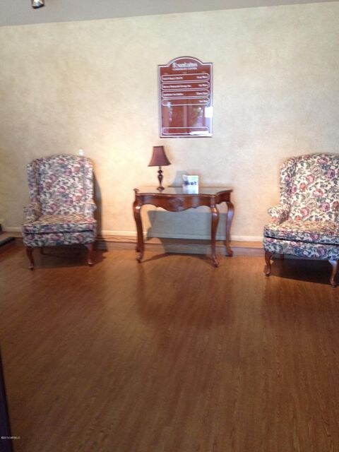 Reception area