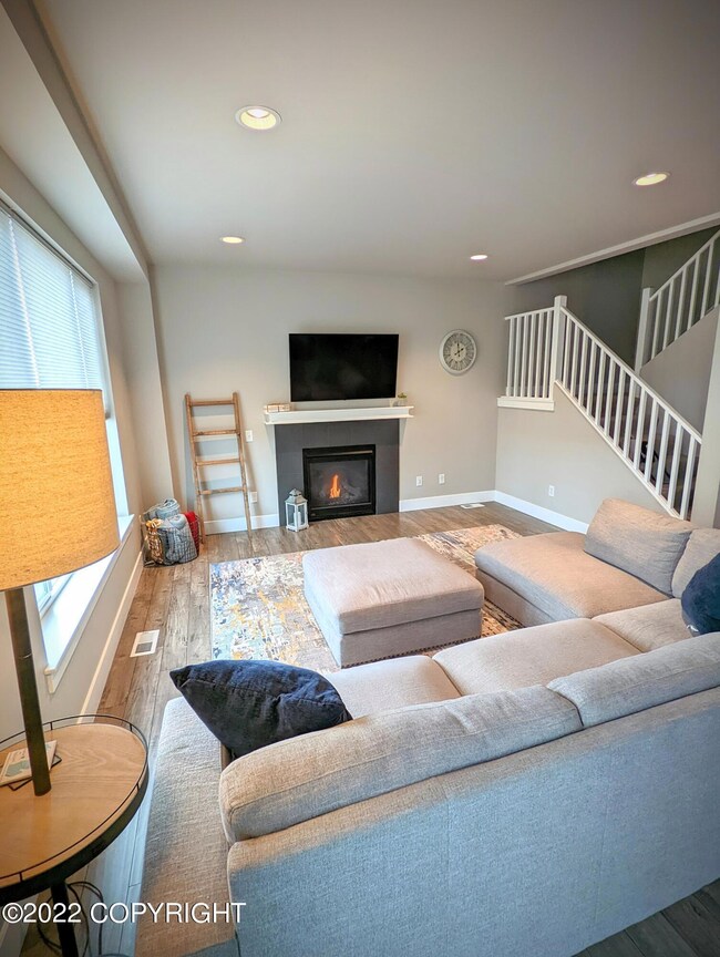 spacious living room