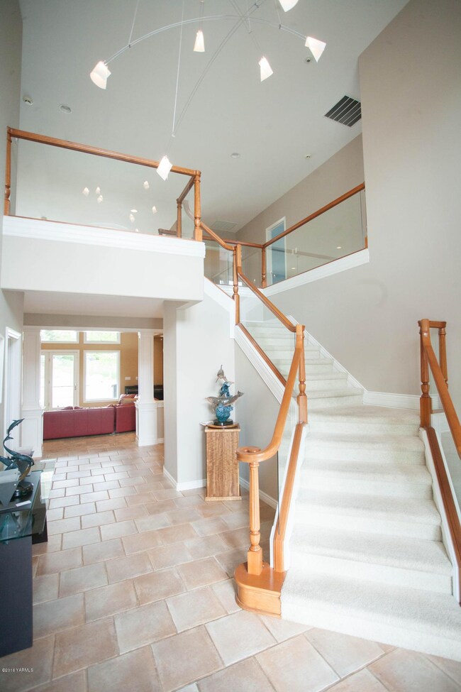 Open staircase