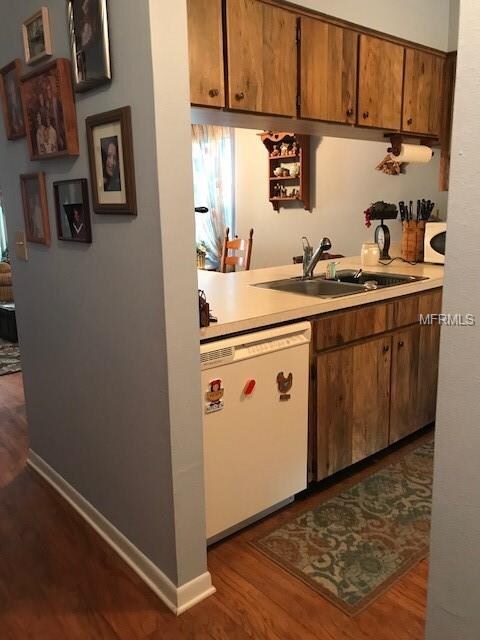 Kitchen - at the front of the unit, all nicely pai