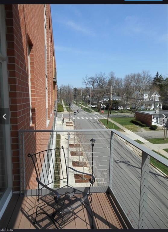 Walk out balcony Facing South Pleasant St