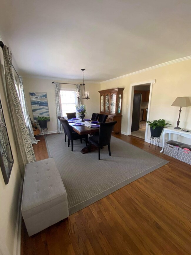 View of Dining Area from Living Room
