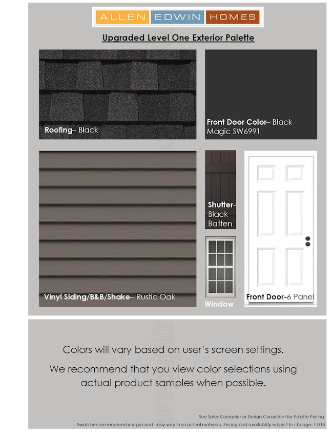 SVO0060 EXTERIOR PALETTE