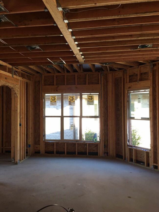 Beautiful space off of the kitchen.