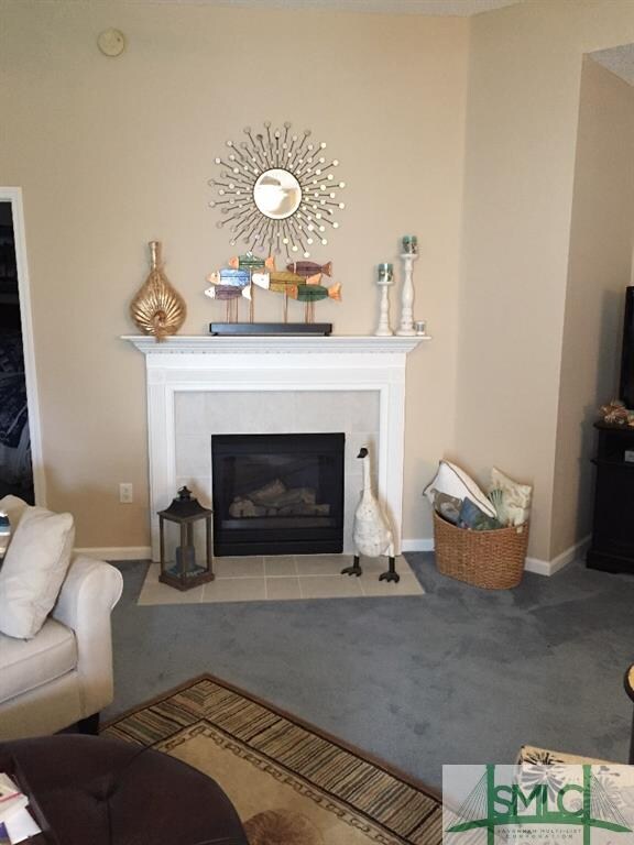 Living room Fireplace