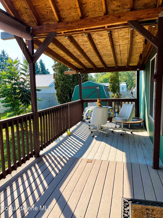 Covered deck