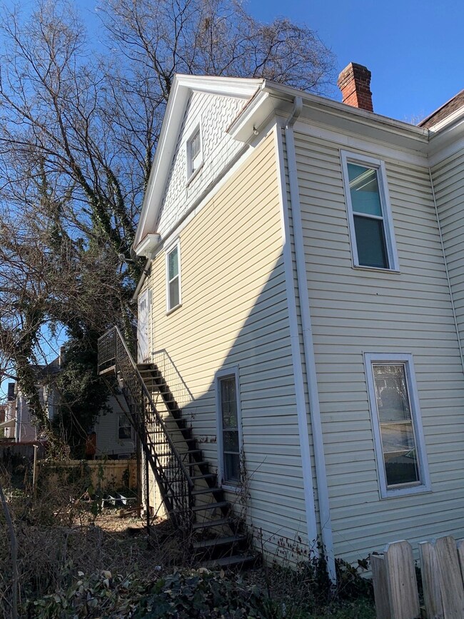 Back stairs