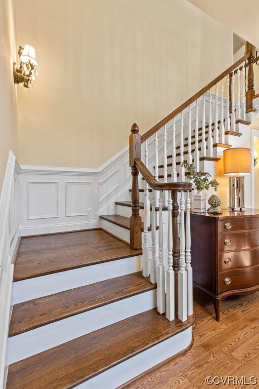 Stairs leading to the second floor.