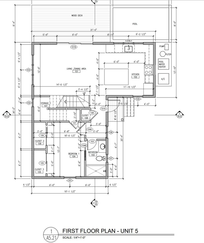 1st Floor plan approx.