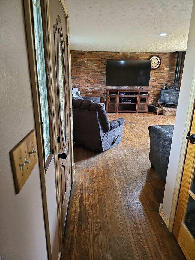 View into living room