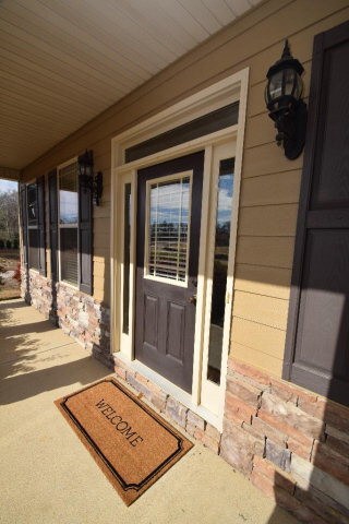 Front covered porch