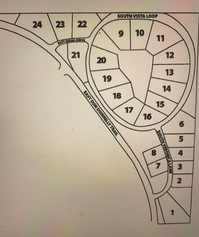 Montana Dorada Map