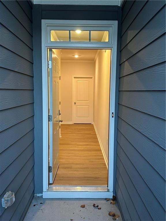 Entrance to property