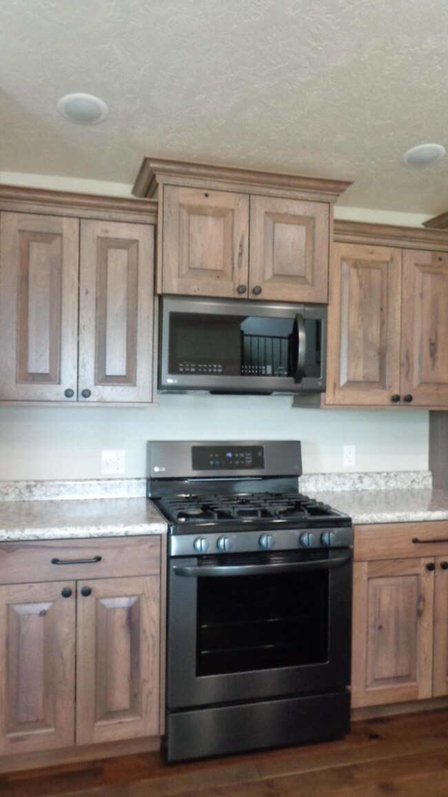 Kitchen with Gas Stove