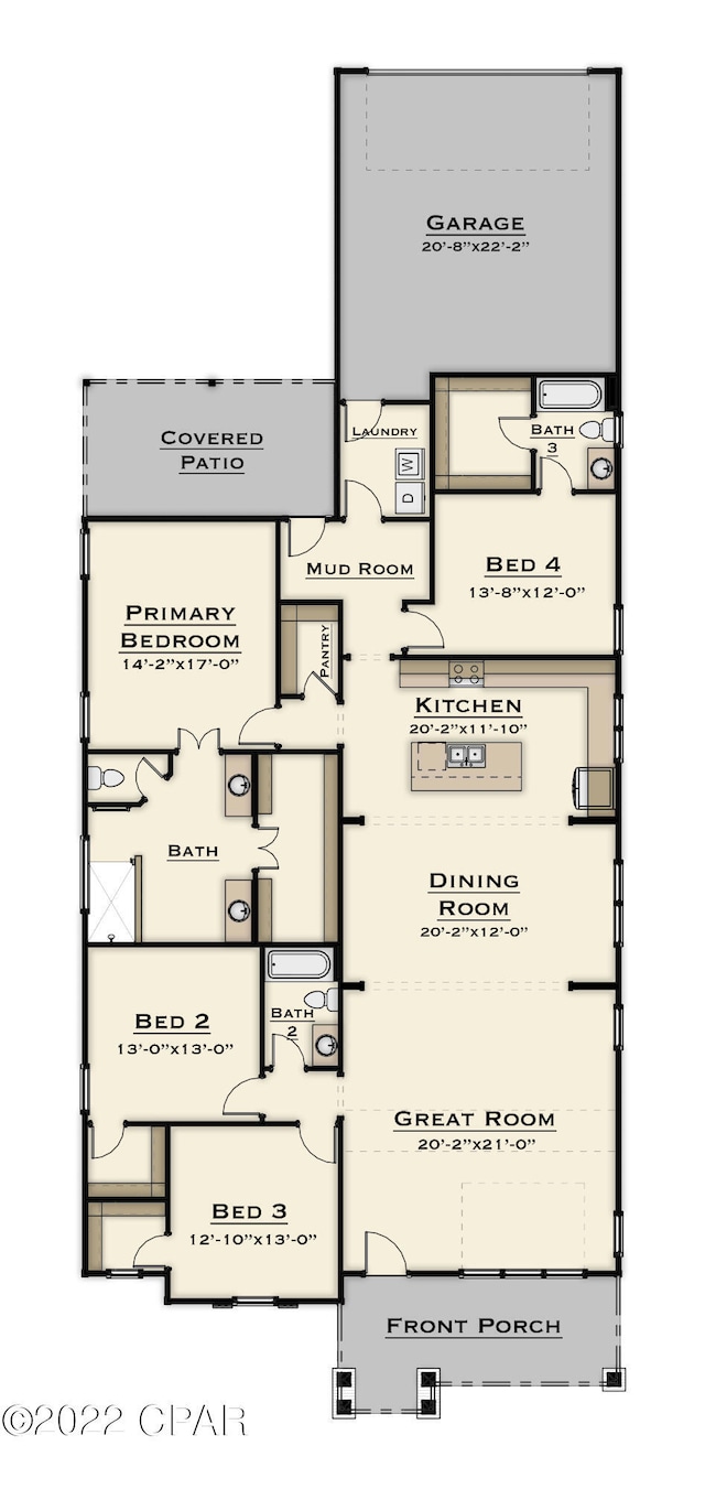 St. Andrew 1st Floor Plan