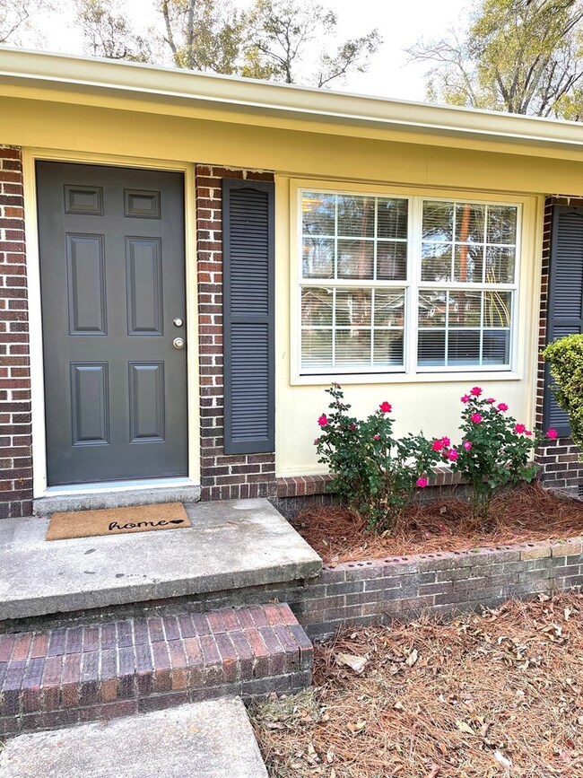 Lovely Brick planters and flower beds