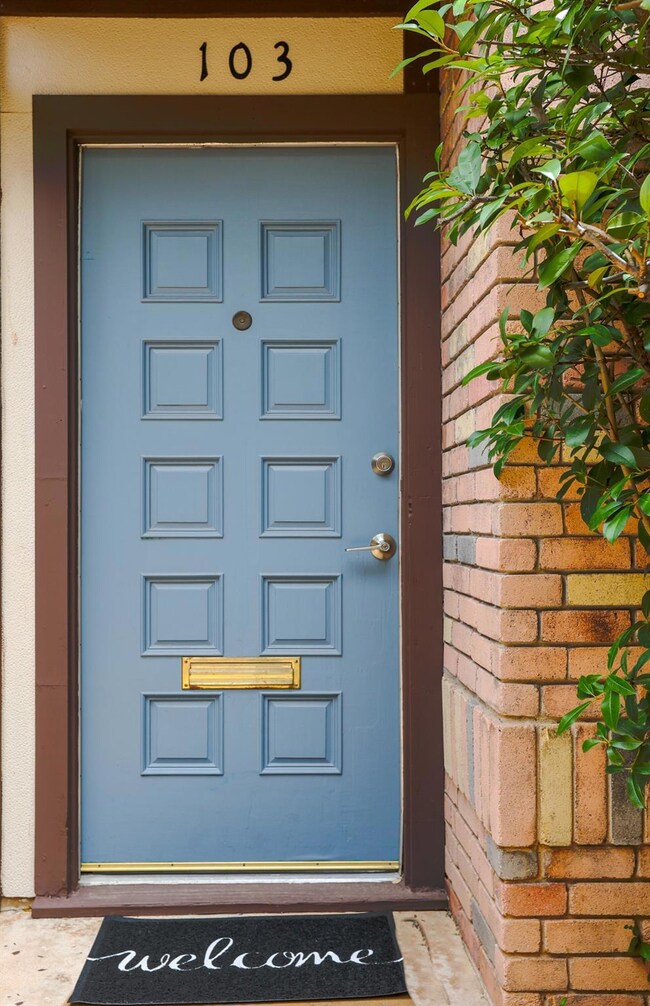 Entrance to property