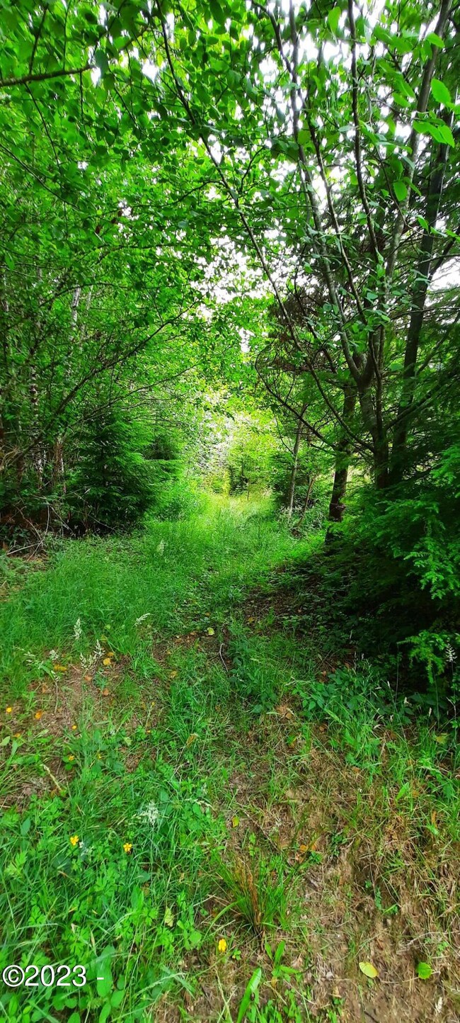 to property line