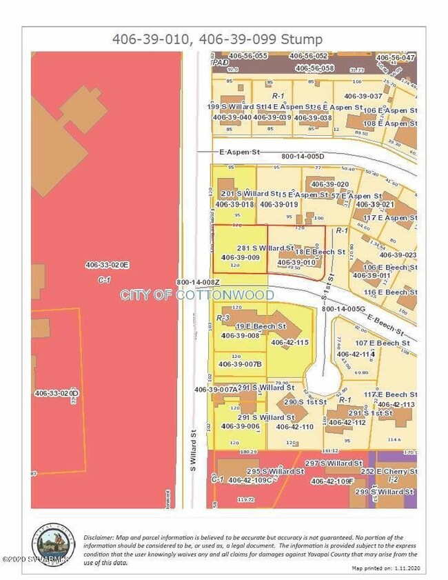 YCMap zoning overlay 406-39-010 & 009