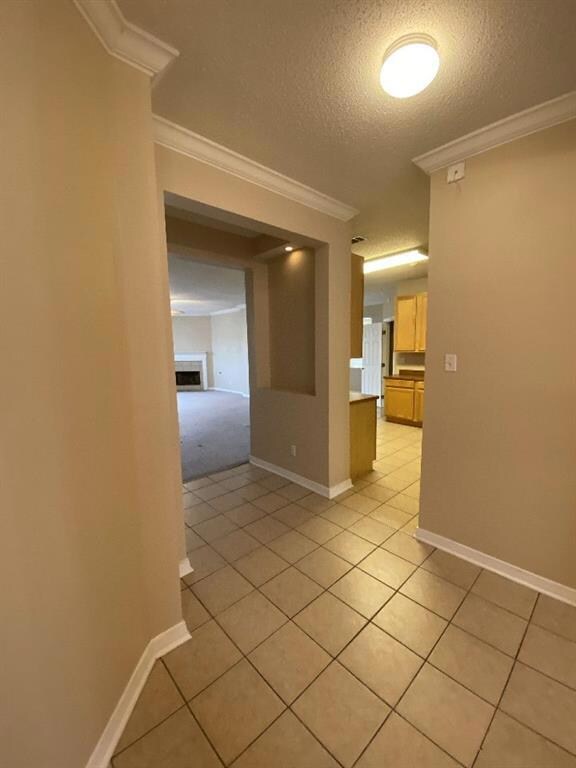 Foyer to Den and Kitchen