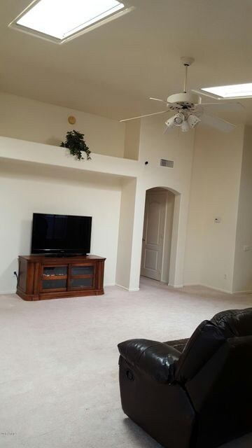 Vaulted Great Room - A perfect Living Sa