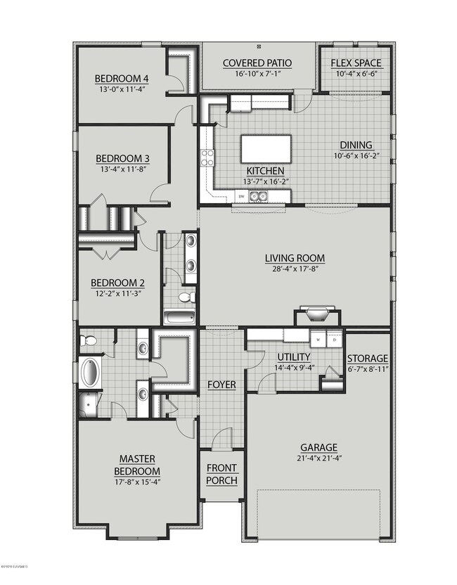 Sycamore A II Floor Plan