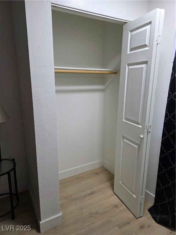 View of closet