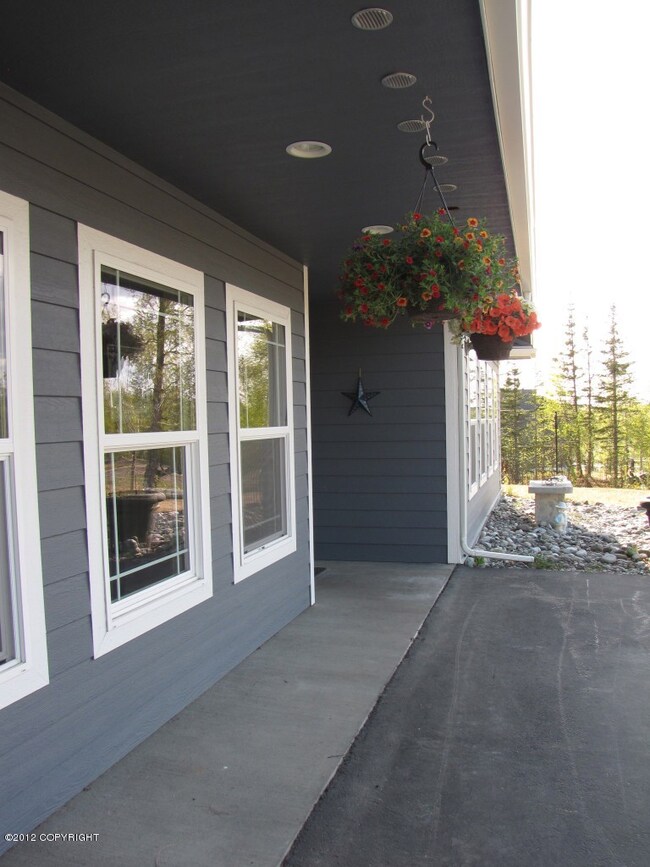 Covered soffits with recessed lighting