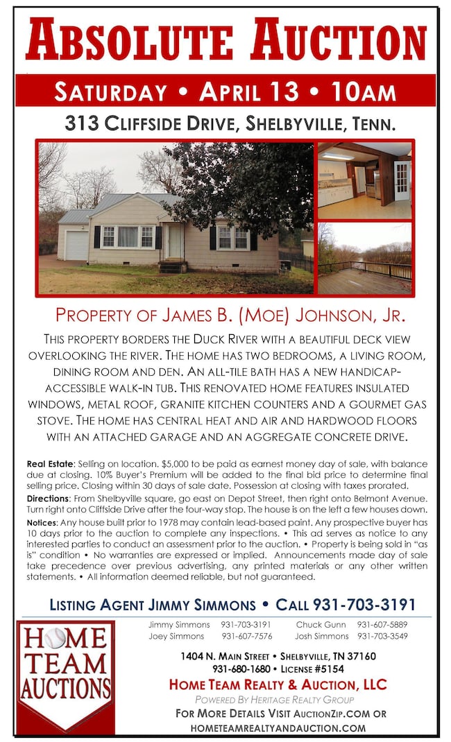 313 Cliffside Ave, Shelbyville, TN 37160 - photo 2