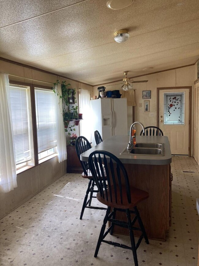 0371 kitchen 2nd refrig and island