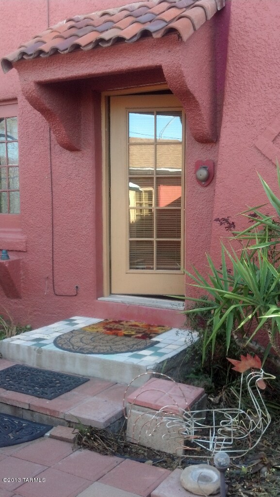 Back patio
