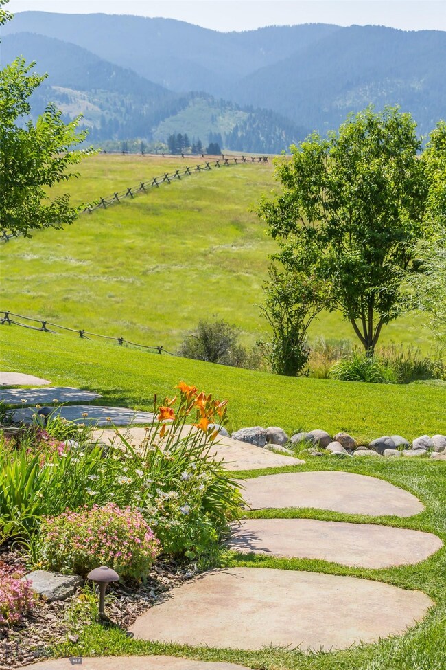 Walk from front of house to back