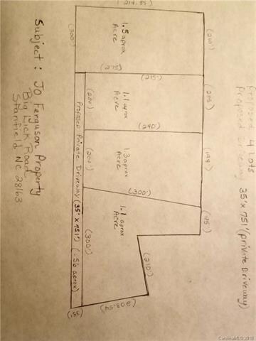 PROPOSED MAP WITH APROX LOT SIZES SUBJECT TO SURVE