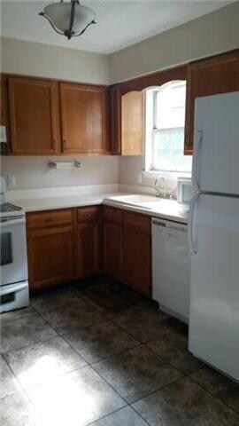 All appliances convey including the microwave.