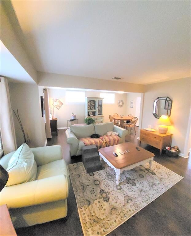 Nice, inviting living area.
