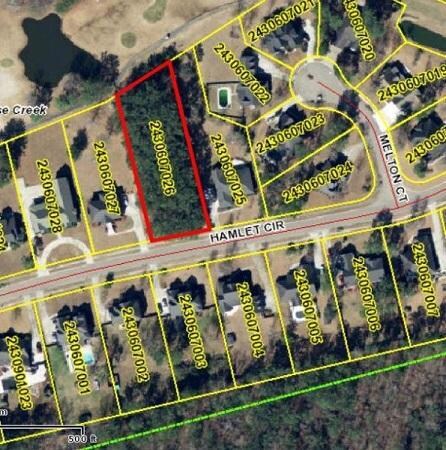 707 Hamlet Cir aerial plat with other lo