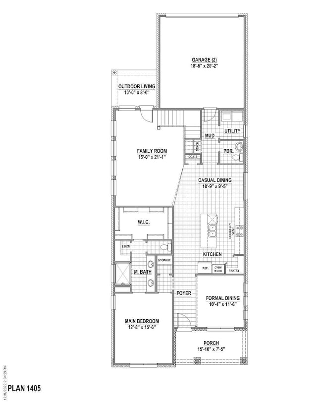 1st Level Floor Plan