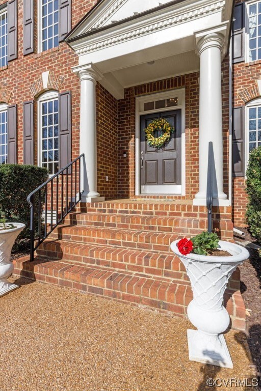 Covered front porch